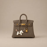 Mini sac diffuseur de parfum voiture marron