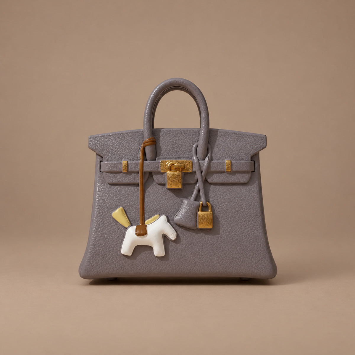 Mini sac diffuseur de parfum voiture bleu gris