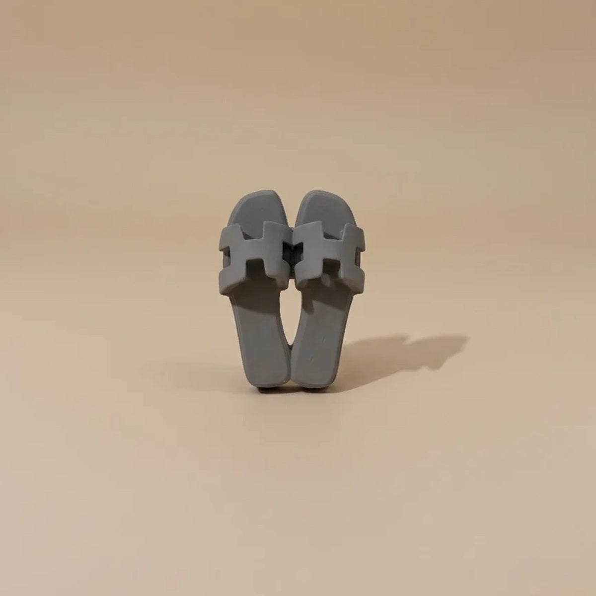 Mini sandales diffuseur de parfum voiture bleu gris