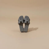 Mini sandales diffuseur de parfum voiture bleu gris