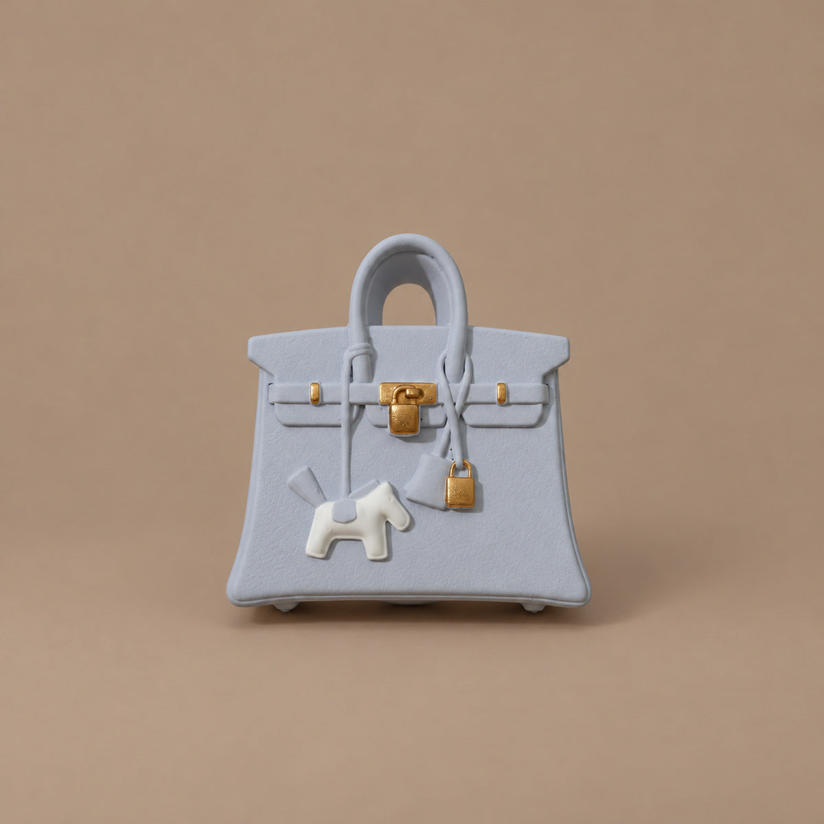 Mini sac diffuseur de parfum voiture gris