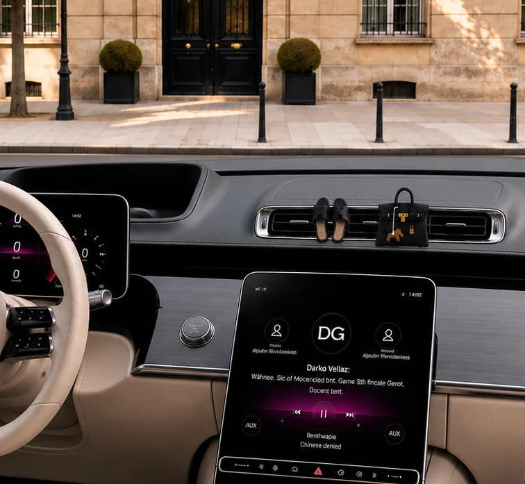 Mini sac diffuseur de parfum voiture